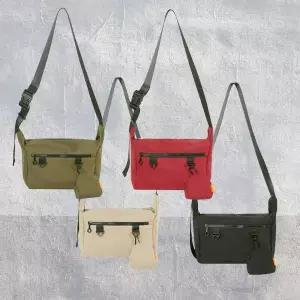 [에이치플러스몰]TBZ 캐주얼 남여공용 미니 포켓 가방 포인트 넉넉한 수납 크로스백