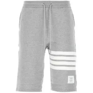 [톰브라운] 바 스트라이프 루프백 져지 스웨트 반바지 라이트 154751827