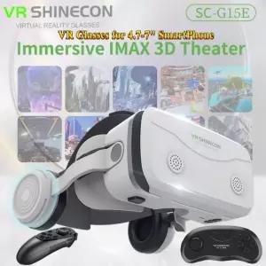 G15E VR 안경 IMAX 3D 영화 가상 현실 Google Cardboard Box 헬멧 4.7-7