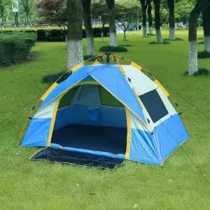 방수텐트 2~3인용 윈드캠핑 오토 원터치텐트 방수 메쉬텐트