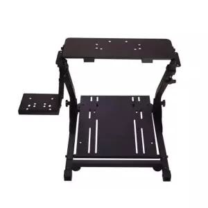 레이싱 휠 거치대 접이식 게임 시트 브라켓 스티어링 플레이 마운트 호환성