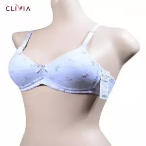 강아지패턴 노와이어 몰드 청소년브라 여아브래지어