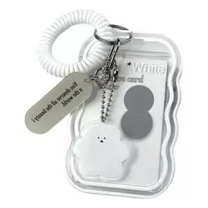 투명 교통카드 홀더 학생증 사원증 키홀더 케이스 ynt7+8ufY