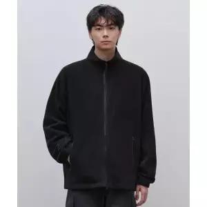 무신사스탠다드 MUSINSA STANDARD 에센셜 폴라 플리스 하이넥 재킷 [블랙] MMEFJ6B21-BK 151014