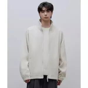 무신사스탠다드 MUSINSA STANDARD 에센셜 폴라 플리스 하이넥 재킷 [아이보리] MMEFJ6B21-IV 151257