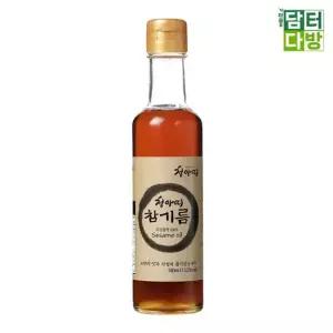 청아띠 국내산 참기름 180ml x 2 청아띠 참기름 국내산참기름 참기름대량 고소한 요리기름