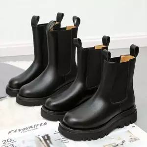 [오너클랜]인기상품 여자워커 데일리 밴딩 캐주얼 미들 롱 통굽 부츠 [W99F0EA_260409]