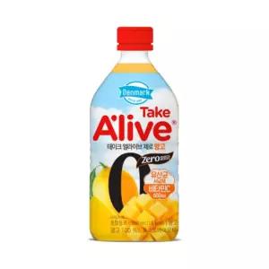 덴마크 테이크 얼라이브 제로 망고 500ml 24개