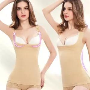 [하프클럽/]여성 몸매보정 볼륨있는 예쁜몸매 바스트업 나시