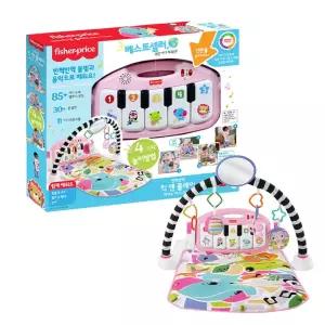 피셔프라이스 2025 NEW 킥앤플레이 피아노 짐 핑크