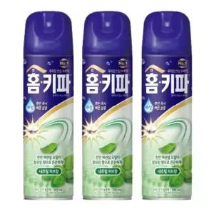 [골드스마일]홈키파 모기약 스프레이 수성에어졸 허브향 500ml 3개