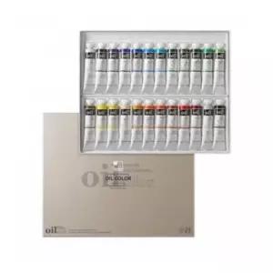 부품 신한 전문가용 유화물감 오일칼라 20ml 24색세트