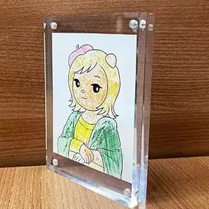 [RIZPICK]포토테이블 아크릴 자석 액자 100x150 웨딩 아크릴