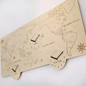 [RIZPICK]퍼블릭아트 그리드 사각 지도시계