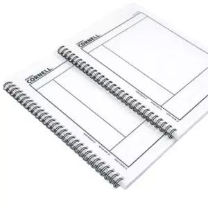 [문구/오피스] 코넬 필기 노트 유선 메모장 연습장 핑크 표지 필기용 PP표지