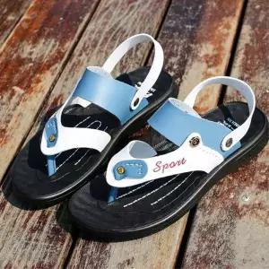 TBZ 푹신한 쪼리형 샌들슬리퍼 블루 270mm 데일리코디