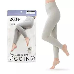 TBZ 일본 직수입 모코모코 수면 파자마 레깅스(그레이) G