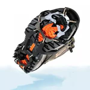 18핀 짚신형 아이젠 블랙 230-260MM M사이즈