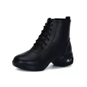 가죽 부츠 댄스화 라인 스포츠댄스 수제 모던 줌바 하이탑 라틴 무용 슈즈