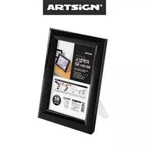 테이블 스탠트 액자 안내판 그림 사진 프레임 검정 5R 웨딩 전시장