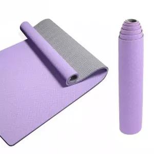 TBZ TPE 스트레칭 6mm 퍼플 요가매트 대형요가매트