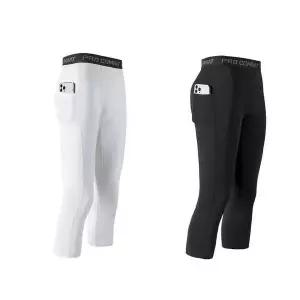 (스타일하우스)레깅스 쫄바지 남자 휴대폰 주머니 7부 운동복