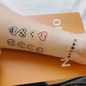 스티커 마스크 1장 꾸미기 데코 판박이 타투