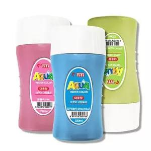 학교용품 티티경인 아쿠아물감세트-그림물감 220ml 14색