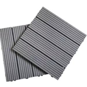 발코니 우드st 조립식 베란다 바닥 데크타일 그레이재