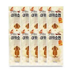 이카소면 오징어 조미 귀채 오징어채 18gx10개 어르신 캠핑 여행 간식 안주 다과 행사 모임