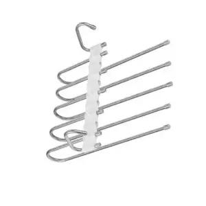 [생활] 바지걸이 2개 5단옷걸이 벨트 스카프 공간활용