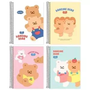 [문구] 댄싱베어 연습장 4개