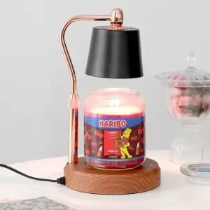 캔들 라지자+빛조절 높이조절 우드감성 캔들워머 세트