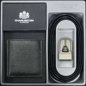 [하프클럽/]남성 소가죽 지갑벨트 세트 선물 입사 선물세트