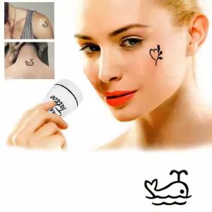 유앤미 타투 스탬프 라지형 (L9 고래) 도장 귀여운 여름 어린이 키즈 패션