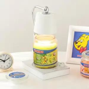 캔들 라지자+빛조절 높이조절 심플 캔들워머 세트