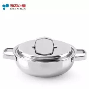 인덕션냄비 키친아트 통7중 스텐냄비 마스터피스 24전골냄비