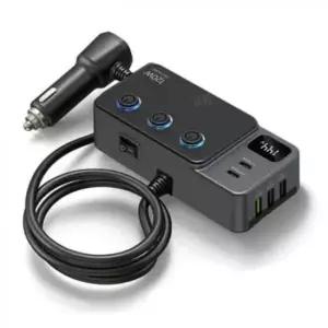 [CAR] 차량용 충전기 시거잭 멀티 3구 5포트