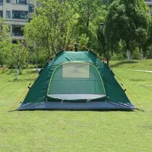 팝업텐트 2 3인용 해피 캠핑 오토 원터치 텐트 야영 방수