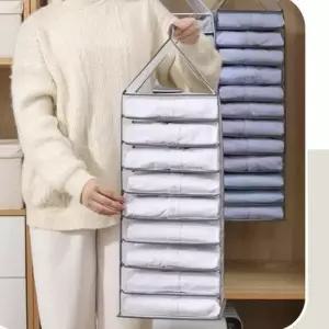 행거 옷정리 리빙박스 트레이 9단 옷장 옷방 정리함