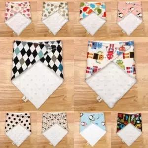 침받이 국내제작 극세사 스노우빕 턱받이 스카프빕 유아용품