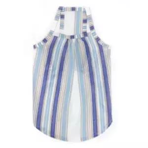 [반려] 블링독 루루 린넨원피스 블루 S1.M2.L2.XL1총6벌세트