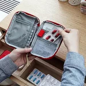 여행용 약보관 파우치 2개