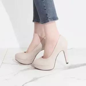 국내제작 둥근코 민자 가보시 펌프스힐 여성 킬힐Y rVk7+3SZj