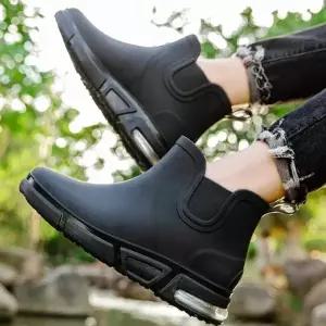 남성 패션장화 장마철 첼시 방수신발 레인28N