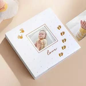 아기앨범 대형 성장 초음파꾸미기 사진첩제작보관 셀프포토북 접착식 스크랩북 웨딩 커플 만들기