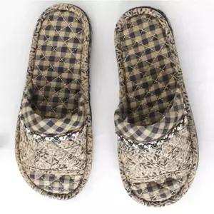 슬리퍼 층간소음 실내화 쿠션 누빔 면 어린집 유치원