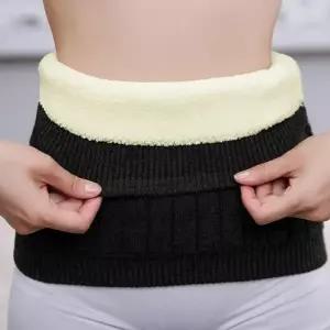 배워머 양털기모 방한 복대 배 허리 보온용품 보온복대