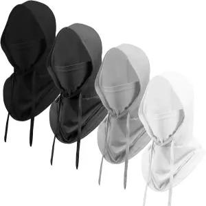 남성용 쿨링 발라클라바 마스크 여름 자외선 차단 후드 통기성 풀 헤드 페이스 커버 4종