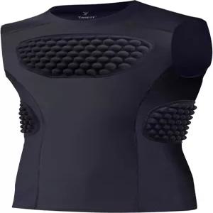 야구 축구 T볼 및 소프트볼을 위한 유퍼 유스 패딩 가슴 보호 셔츠 하트 가드/스턴 프로텍션